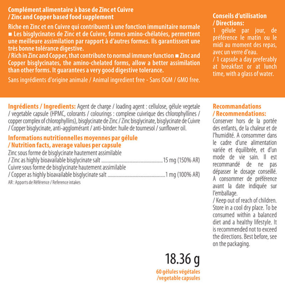 Мультимінеральний комплекс INELDEA SANTE NATURELLE SULPEZINC 60 Caps