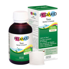 Протизастудний засіб для дітей Pediakid Toux seche et grasse 125 ml /25 servings/ Lemon