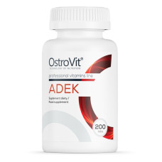 Мультивітаміни для спорту OstroVit ADEK 200 Tabs