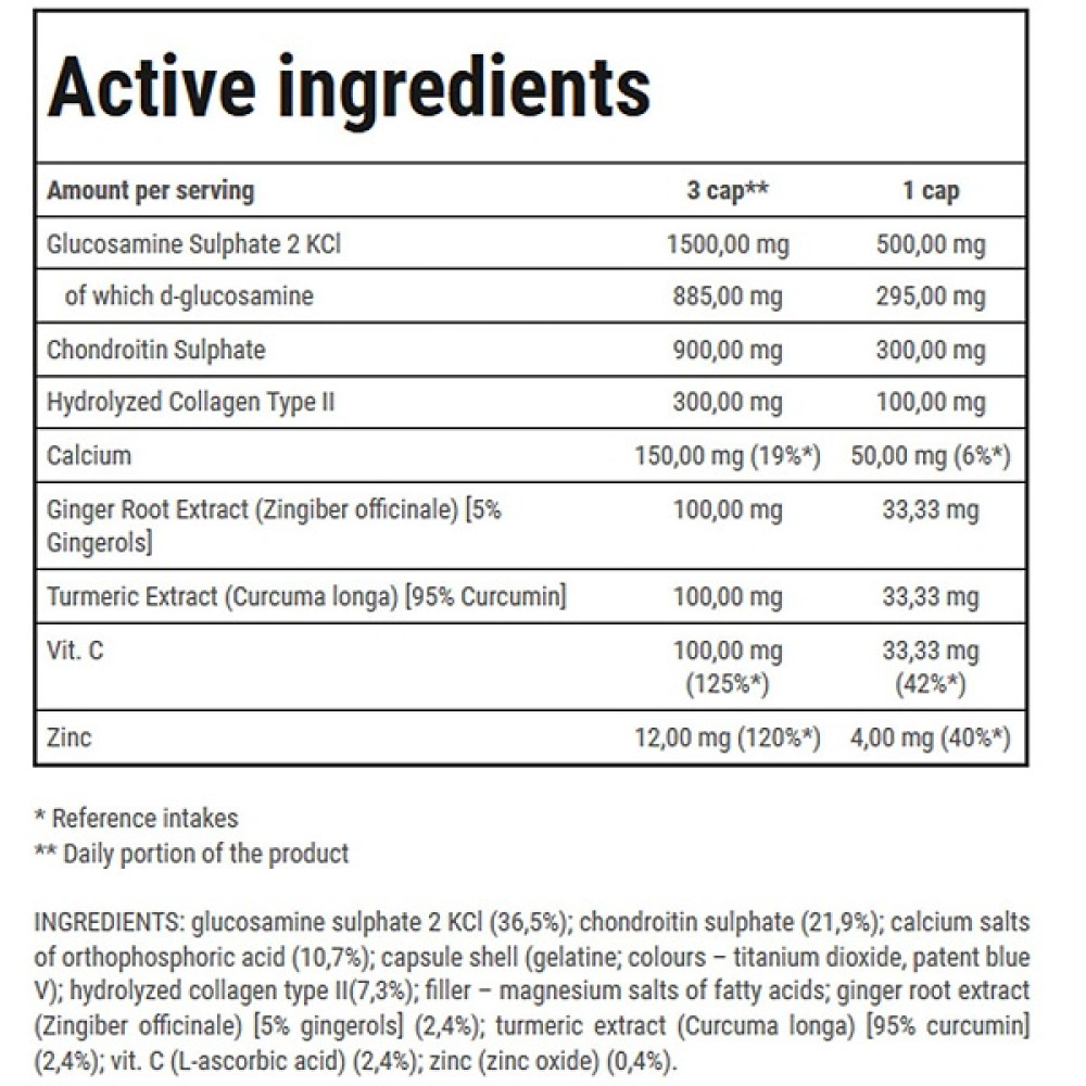 Хондропротектор (для спорту) Trec Nutrition Joint Therapy Plus 120 Caps