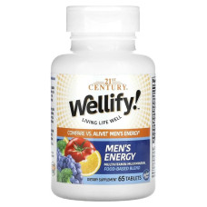 Вітамінно-мінеральний комплекс 21st Century Wellify! Men's Energy, Multivitamin Multimineral 65 Tabs