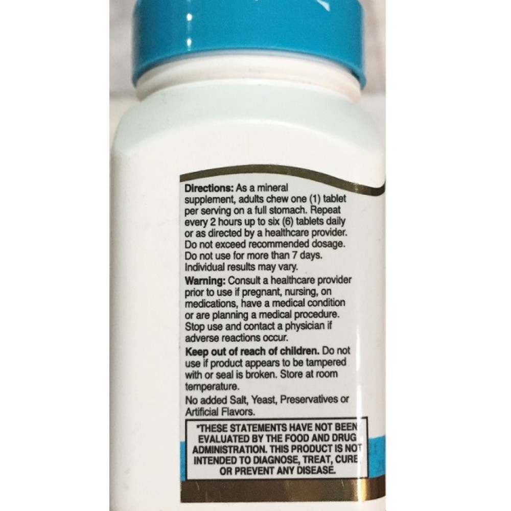 Вітамінно-мінеральний комплекс 21st Century Zinc Plus Vitamins C & B-6 90 Chewable Tabs Cherry