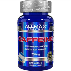 Комплекс до тренування AllMax Nutrition Caffeine 200 mg 100 Tabs