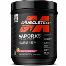 Комплекс до тренування MuscleTech VaporX5, Next Gen, Pre-Workout 272 g /30 servings/ Miami Spring Break