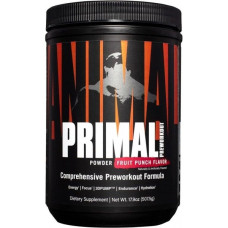Комплекс до тренування Universal Nutrition Animal Primal Powder, Preworkout 507,5 g /25 servings/ Fruit Punch
