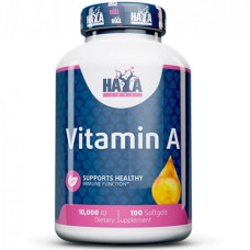 Вітамін A Haya Labs Vitamin A 10000 IU 100 Softgels