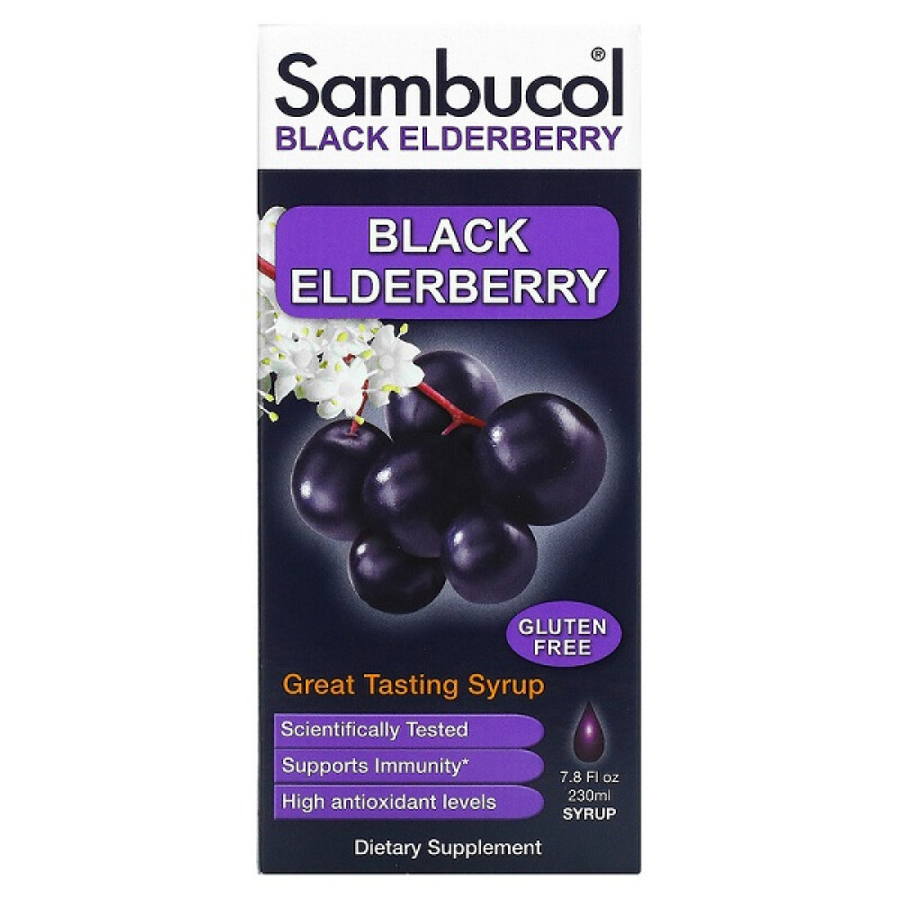 Бузина Sambucol Black Elderberry 230 ml /23 servings/