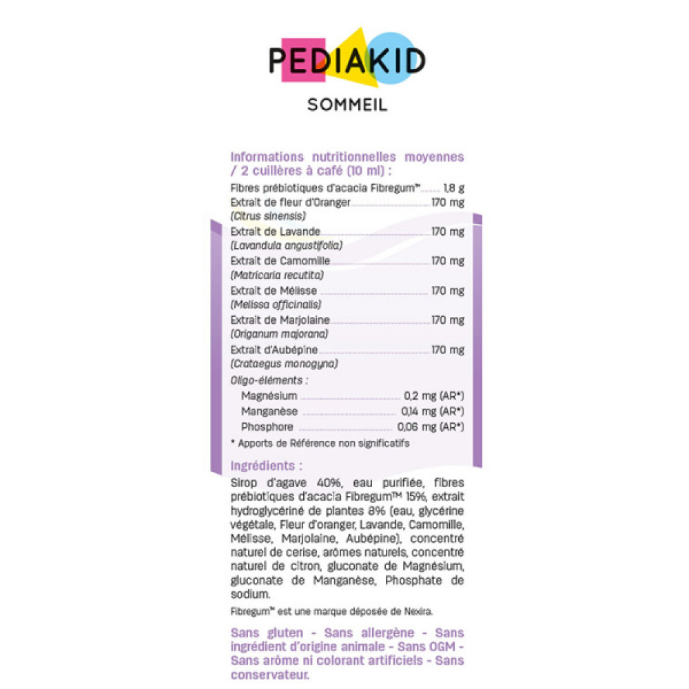 Комплекс для профілактики сну у дітей Pediakid Комплекс 