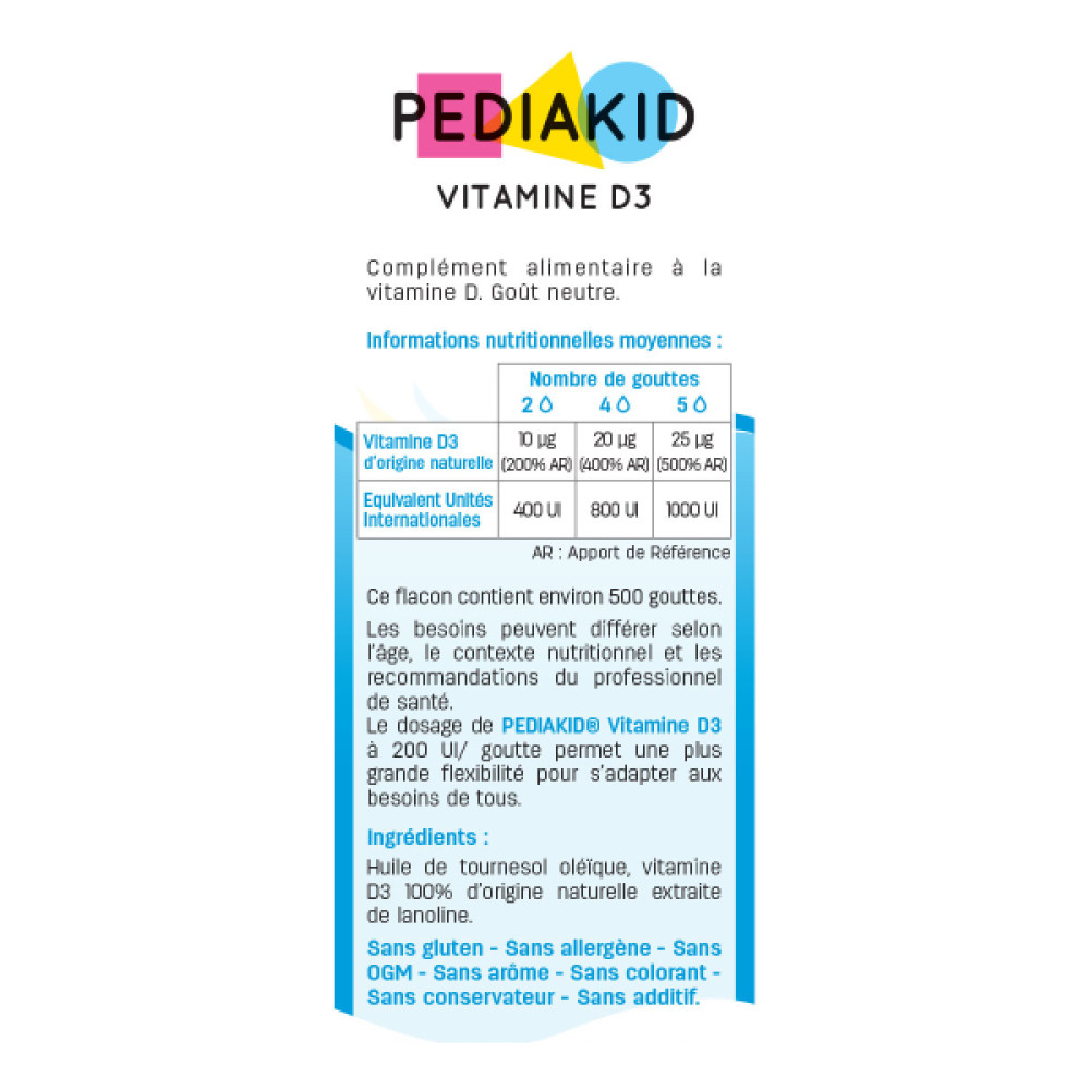 Вітамінно-мінеральний комплекс для дітей Pediakid Комплекс 
