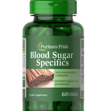 Комплекс для профілактики діабету Puritan's Pride Blood Sugar Specifics 60 Caps