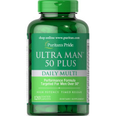 Вітамінно-мінеральний комплекс для чоловіків Puritan's Pride Ultra Man 50 Plus 120 Caplets