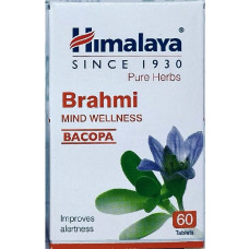 Комплекс для профілактики нервової системи Himalaya Brahmi 60 Tabs