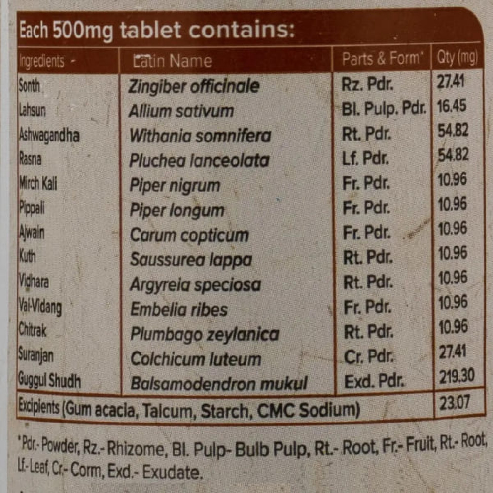 Протизапальний засіб Maharishi Ayurveda Pirant 60 Tabs