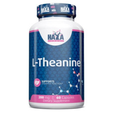 Теанін Haya Labs L-Theanine 200 mg 60 Caps