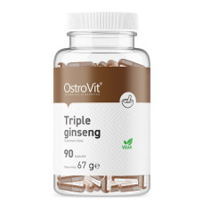 Женьшень OstroVit Triple Ginseng 90 Caps