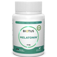 Мелатонін для сну Biotus Melatonin 5 mg 60 Caps BIO-530418