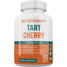 Антиоксидант Krk Supplements Tart Cherry Extract 900 mg 90 Caps