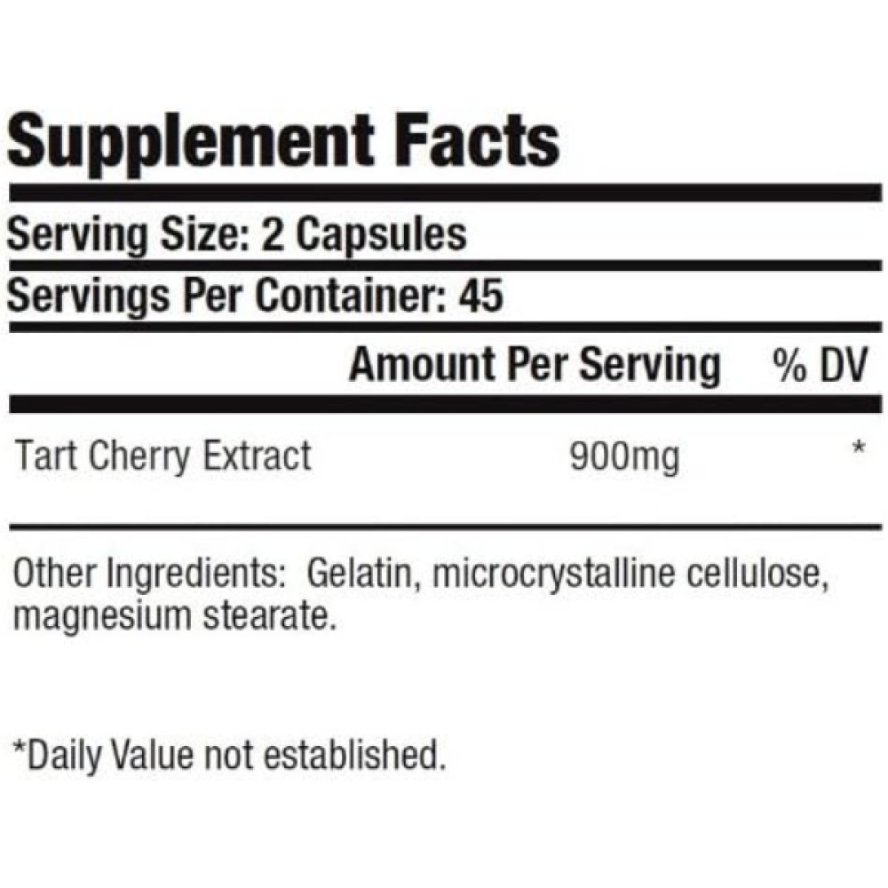 Антиоксидант Krk Supplements Tart Cherry Extract 900 mg 90 Caps