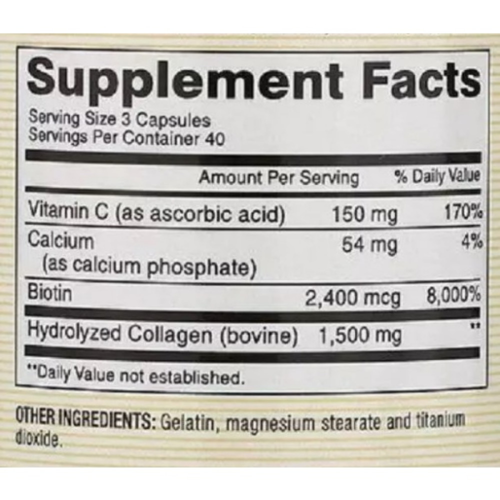 Комплекс для суглобів Mason Natural Collagen 1500 + Vitamin C 120 Caps