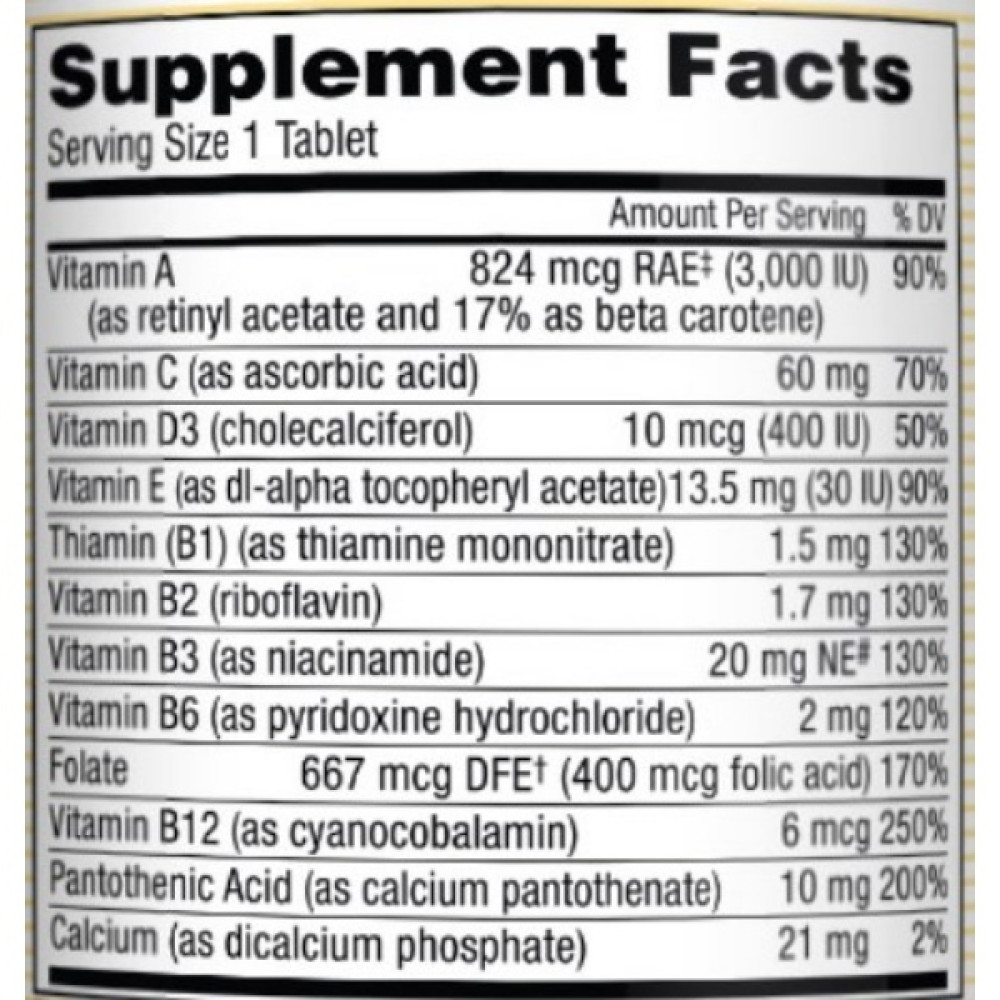 Вітамінно-мінеральний комплекс Mason Natural Daily Multiple Vitamins 100 Tabs