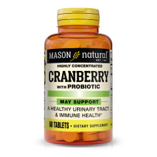 Журавлина Mason Natural Highly Concentrated Cranberry with Probiotic 60 Tabs
