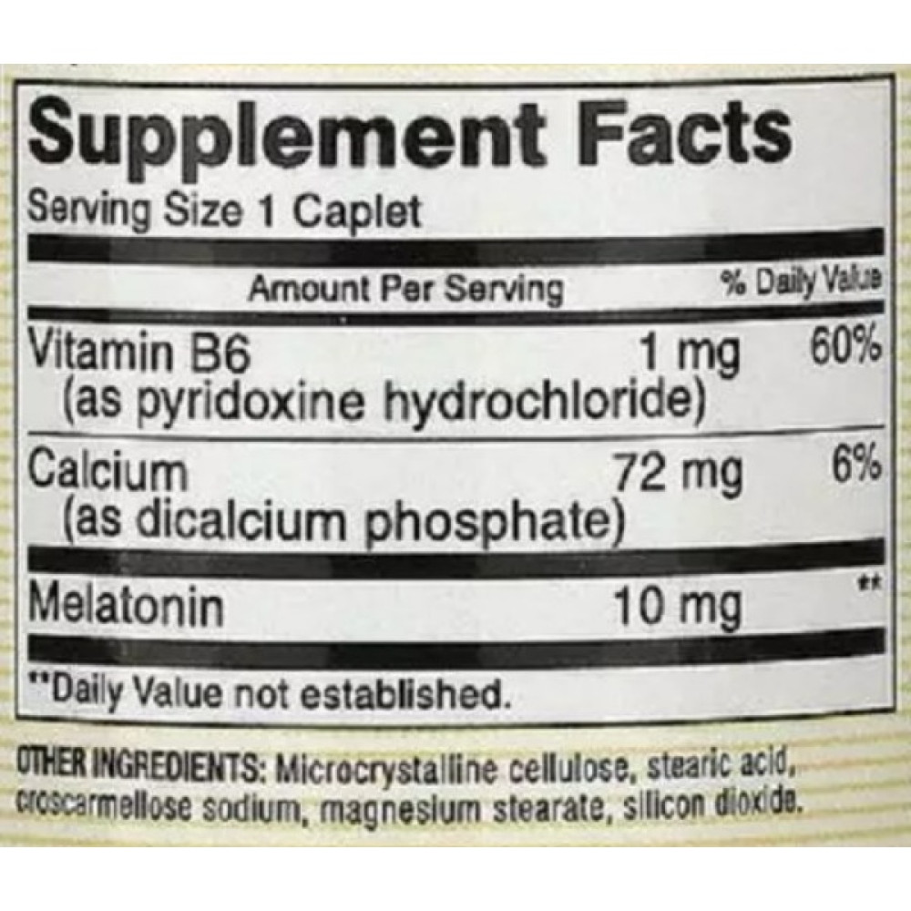 Мелатонін для сну Mason Natural Melatonin 10 mg 60 Caplets