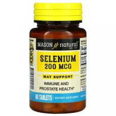 Селен Mason Natural Selenium 200 mcg 60 Tabs