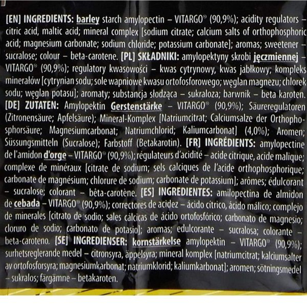 Ізотонік Trec Nutrition Vitargo Electro-Energy 1050 g /15 servings/ Orange