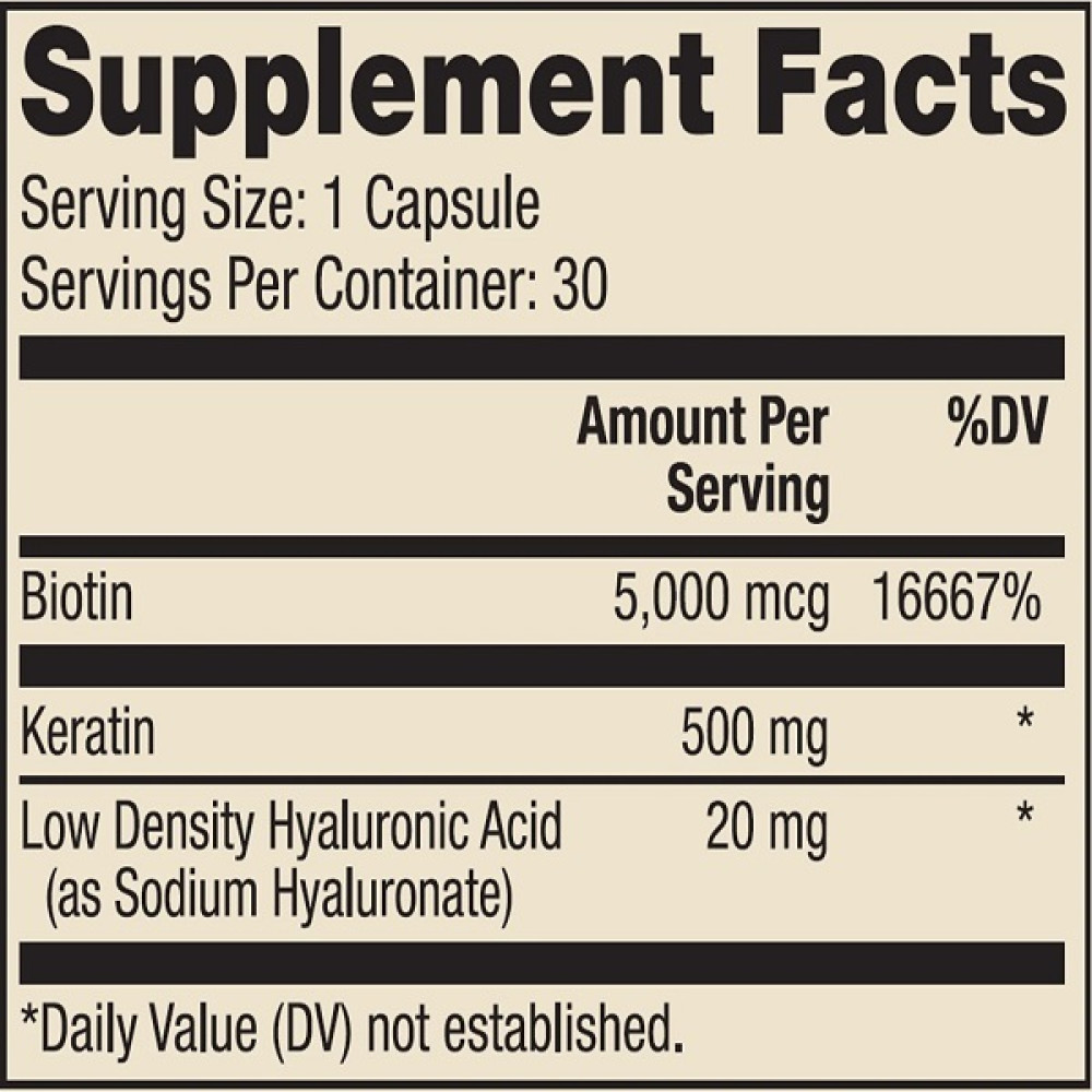 Комплекс для шкіри, волосся, нігтів Dr. Mercola Hair, Skin and Nails 30 Caps