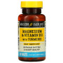 Вітамінно-мінеральний комплекс Mason Natural Magnesium & Vitamin D 3 With Turmeric 60 Tabs