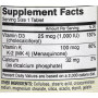 Вітамін K Mason Natural Vitamin K2 100 mcg Plus Vitamin D3 100 Tabs