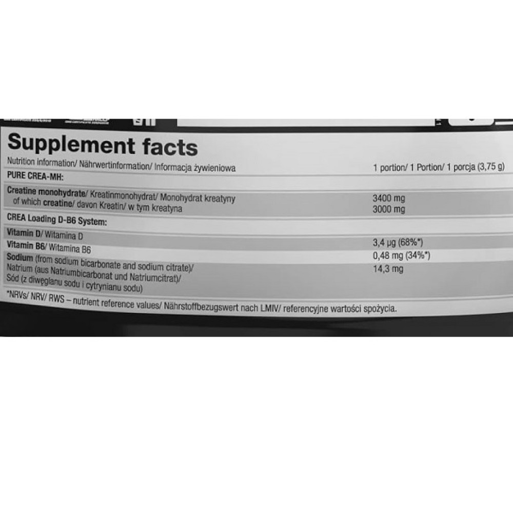 Креатин моногідрат Olimp Nutrition Creatine Monohydrate Xplode 500 g /133 servings/ Lemon