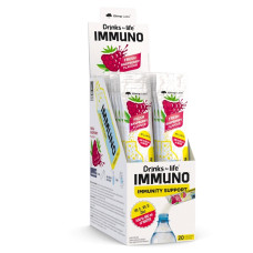 Вітамінно-мінеральний комплекс для спорту Olimp Nutrition Drinks for life IMMUNO 20 х 9 g Raspberry Вітамінно-мінеральний комплекс для спорту Olimp Nutrition Drinks for life IMMUNO 20 х 9 g Raspberry