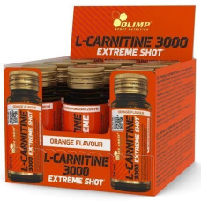 Жироспалювач для спорту Olimp Nutrition L-Carnitine 3000 Extreme Shot СКЛО БЛОК 9 х 25 ml Orange
