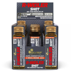 Комплекс до тренування Olimp Nutrition R-Weiler Shot БЛОК СТЕКЛО 9 х 60 ml Orange Комплекс до тренування Olimp Nutrition R-Weiler Shot БЛОК СТЕКЛО 9 х 60 ml Orange