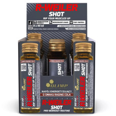 Комплекс до тренування Olimp Nutrition R-Weiler Shot БЛОК СТЕКЛО 9 х 60 ml Cola Комплекс до тренування Olimp Nutrition R-Weiler Shot БЛОК СТЕКЛО 9 х 60 ml Cola