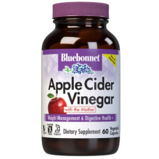 Яблучний оцет Bluebonnet Nutrition Apple Cider Vinegar 60 Veg Caps Яблучний оцет Bluebonnet Nutrition Apple Cider Vinegar 60 Veg Caps
