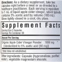 Яблучний оцет Bluebonnet Nutrition Apple Cider Vinegar 60 Veg Caps