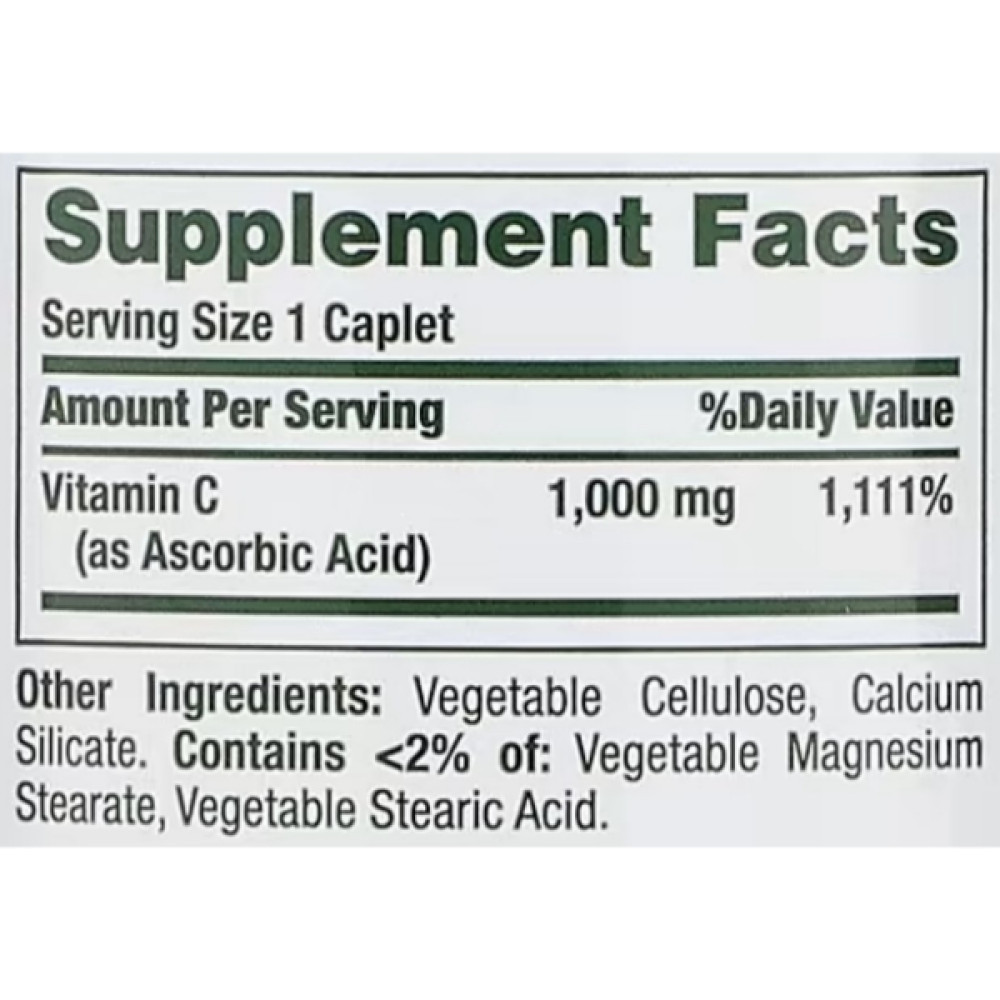 Вітамін C Nature's Bounty Vitamin C 1000 mcg 100 Caplets