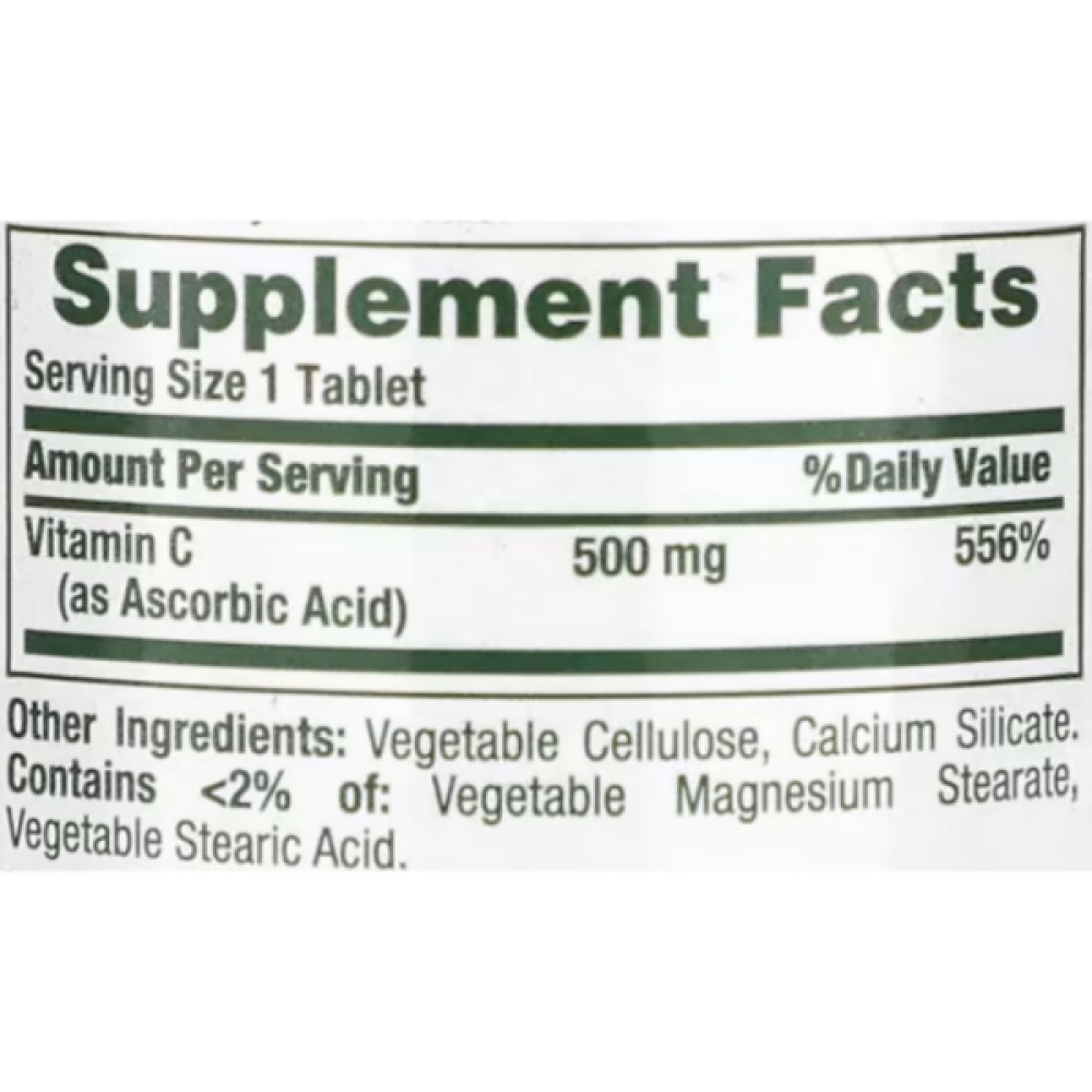Вітамін C Nature's Bounty Vitamin C 500 mg 100 Tabs