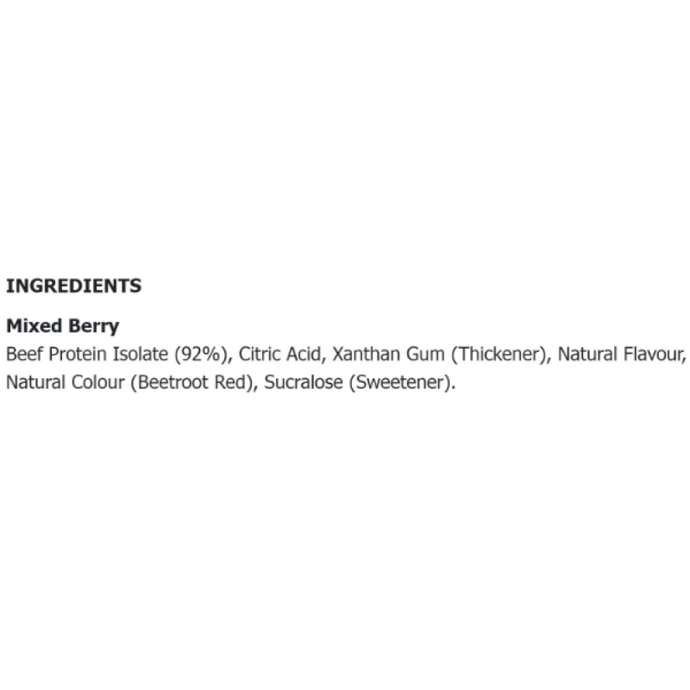 Протеїн Applied Nutrition Beef-XP 1800 g /60 servings/ Mixed Berry