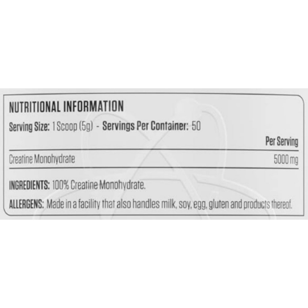 Креатин моногідрат Applied Nutrition Creatine Monohydrate 250 g /50 servings/ Unflavored