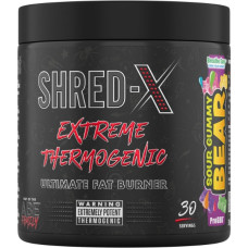 Комплексний жироспалювач Applied Nutrition Shred-X Powder 300 g /30 servings/ Sour Gummy Bear