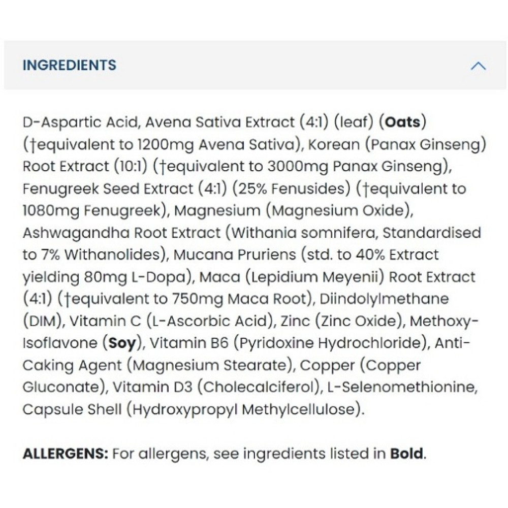 Комплексний тестостероновий препарат Applied Nutrition Test-X, 120 Caps