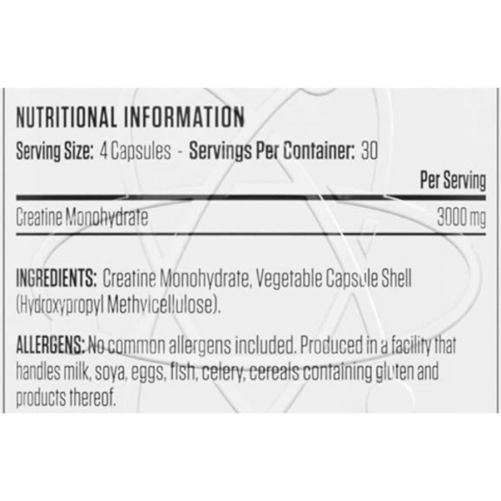 Креатин моногідрат Applied Nutrition Creatine 3000 120 Caps
