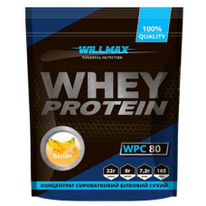 Протеїн Willmax Whey Protein 80 920 g /23 servings/ Banana