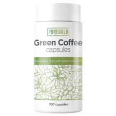 Комплексний жироспалювач Pure Gold Protein Green Coffee 100 Caps