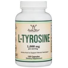 Тирозин Double Wood L-Tyrosine 500 mg 120 Caps
