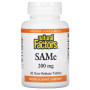Метіонін Natural Factors SAMe (Disulfate Tosylate) 200 mg 30 Tabs