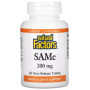 Метіонін Natural Factors SAMe (Disulfate Tosylate) 200 mg 60 Tabs
